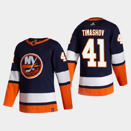 Camisola New York Islanders Dmytro Timashov 41 2020-21 Reverse Retro Authentic - Homem